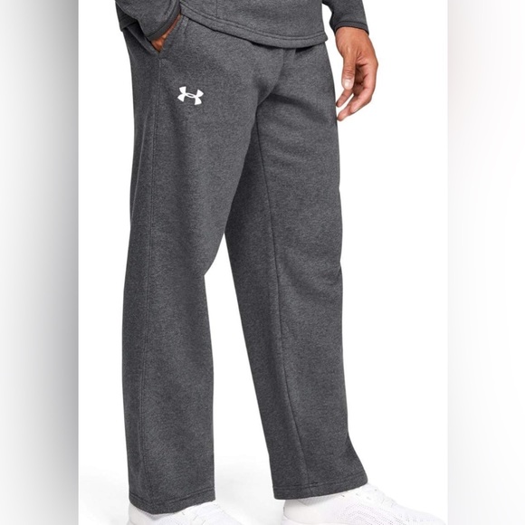 New Men’s Under Armour Loose Grey Sweatpants Small - Picture 1 of 4
